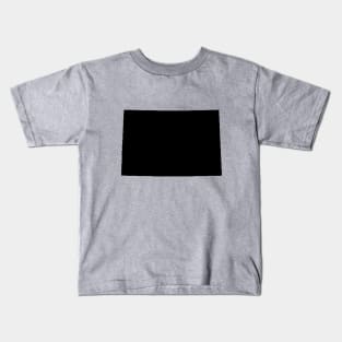 Colorado Black Kids T-Shirt